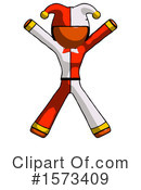 Orange Design Mascot Clipart #1573409 by Leo Blanchette