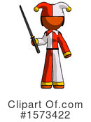 Orange Design Mascot Clipart #1573422 by Leo Blanchette