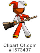 Orange Design Mascot Clipart #1573437 by Leo Blanchette