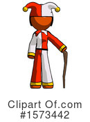 Orange Design Mascot Clipart #1573442 by Leo Blanchette