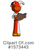 Orange Design Mascot Clipart #1573443 by Leo Blanchette