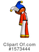 Orange Design Mascot Clipart #1573444 by Leo Blanchette