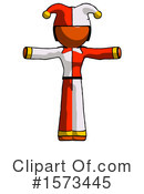 Orange Design Mascot Clipart #1573445 by Leo Blanchette