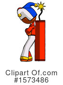 Orange Design Mascot Clipart #1573486 by Leo Blanchette