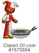 Orange Design Mascot Clipart #1573504 by Leo Blanchette