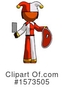 Orange Design Mascot Clipart #1573505 by Leo Blanchette