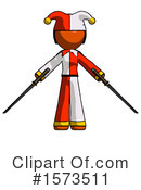 Orange Design Mascot Clipart #1573511 by Leo Blanchette