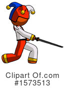 Orange Design Mascot Clipart #1573513 by Leo Blanchette