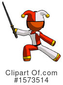 Orange Design Mascot Clipart #1573514 by Leo Blanchette
