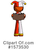 Orange Design Mascot Clipart #1573530 by Leo Blanchette