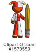 Orange Design Mascot Clipart #1573550 by Leo Blanchette