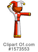 Orange Design Mascot Clipart #1573553 by Leo Blanchette