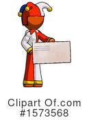 Orange Design Mascot Clipart #1573568 by Leo Blanchette