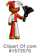 Orange Design Mascot Clipart #1573570 by Leo Blanchette
