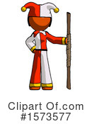 Orange Design Mascot Clipart #1573577 by Leo Blanchette