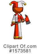 Orange Design Mascot Clipart #1573581 by Leo Blanchette