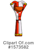 Orange Design Mascot Clipart #1573582 by Leo Blanchette