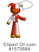 Orange Design Mascot Clipart #1573584 by Leo Blanchette