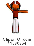 Orange Design Mascot Clipart #1580854 by Leo Blanchette