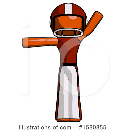Royalty-Free (RF) Orange Design Mascot Clipart Illustration by Leo Blanchette - Stock Sample #1580855