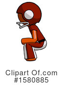 Orange Design Mascot Clipart #1580885 by Leo Blanchette