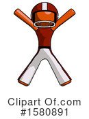 Orange Design Mascot Clipart #1580891 by Leo Blanchette