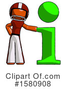 Orange Design Mascot Clipart #1580908 by Leo Blanchette
