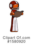 Orange Design Mascot Clipart #1580920 by Leo Blanchette
