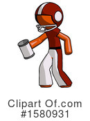 Orange Design Mascot Clipart #1580931 by Leo Blanchette