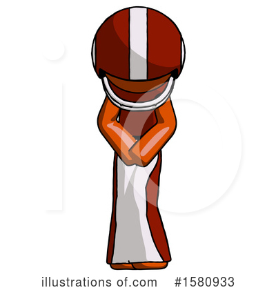 Royalty-Free (RF) Orange Design Mascot Clipart Illustration by Leo Blanchette - Stock Sample #1580933