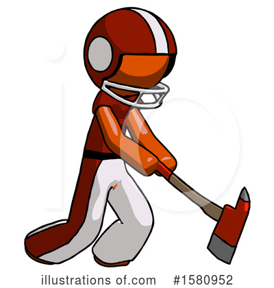 Royalty-Free (RF) Orange Design Mascot Clipart Illustration by Leo Blanchette - Stock Sample #1580952