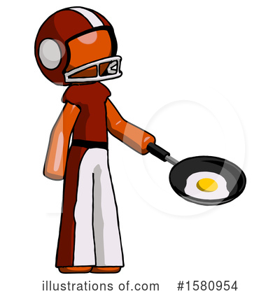 Royalty-Free (RF) Orange Design Mascot Clipart Illustration by Leo Blanchette - Stock Sample #1580954