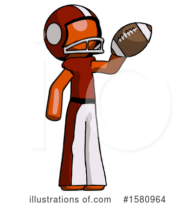 Royalty-Free (RF) Orange Design Mascot Clipart Illustration by Leo Blanchette - Stock Sample #1580964