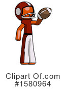 Orange Design Mascot Clipart #1580964 by Leo Blanchette