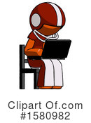 Orange Design Mascot Clipart #1580982 by Leo Blanchette
