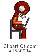 Orange Design Mascot Clipart #1580984 by Leo Blanchette