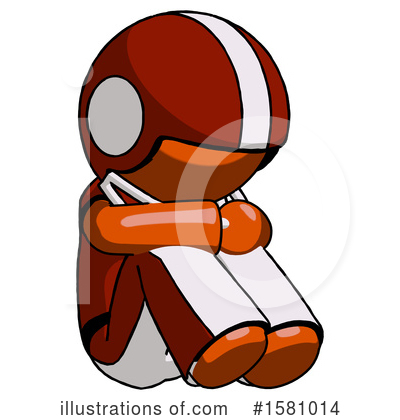 Royalty-Free (RF) Orange Design Mascot Clipart Illustration by Leo Blanchette - Stock Sample #1581014