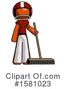 Orange Design Mascot Clipart #1581023 by Leo Blanchette