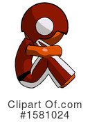 Orange Design Mascot Clipart #1581024 by Leo Blanchette