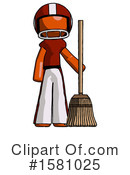 Orange Design Mascot Clipart #1581025 by Leo Blanchette