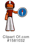 Orange Design Mascot Clipart #1581032 by Leo Blanchette
