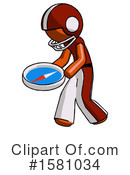 Orange Design Mascot Clipart #1581034 by Leo Blanchette
