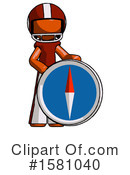 Orange Design Mascot Clipart #1581040 by Leo Blanchette