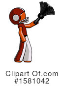 Orange Design Mascot Clipart #1581042 by Leo Blanchette