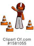Orange Design Mascot Clipart #1581055 by Leo Blanchette