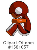 Orange Design Mascot Clipart #1581057 by Leo Blanchette