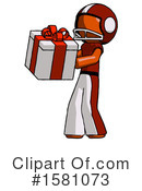 Orange Design Mascot Clipart #1581073 by Leo Blanchette