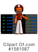 Orange Design Mascot Clipart #1581087 by Leo Blanchette