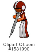 Orange Design Mascot Clipart #1581090 by Leo Blanchette