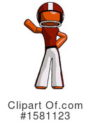 Orange Design Mascot Clipart #1581123 by Leo Blanchette